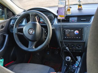 2017 Skoda Rapid I, жёлтый, 430000 рублей, вид 5
