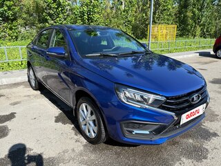 2025 Lada (ВАЗ) Vesta I Рестайлинг (NG), синий, 1550000 рублей, вид 1