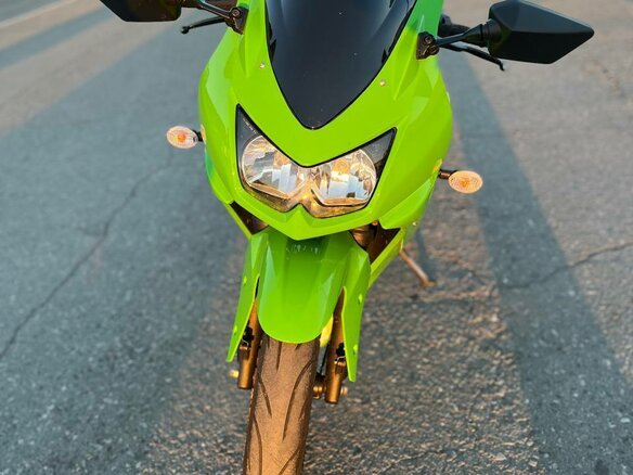 2010 Kawasaki Ninja 250R, зелёный, 270000 рублей - вид 5