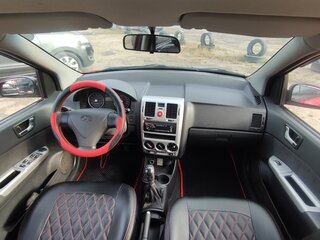 2008 Hyundai Getz I Рестайлинг, красный, 435000 рублей, вид 5