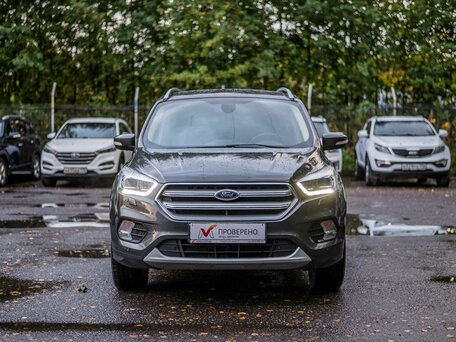 2019 Ford Kuga II Рестайлинг, серый, 1455000 рублей, вид 3