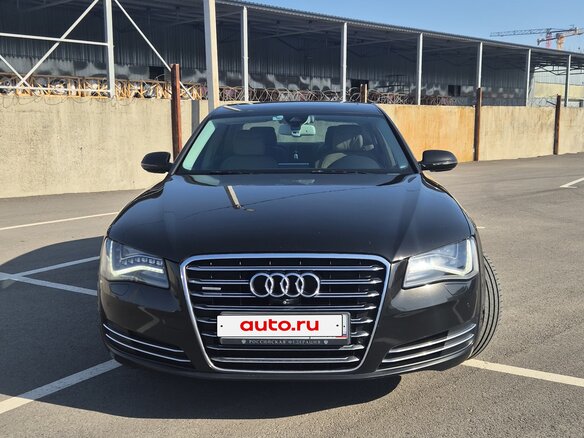 2011 Audi A8 III (D4), чёрный, 1790000 рублей - вид 1