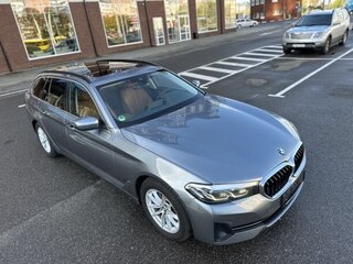 2020 BMW 5 серии 520d VII (G30/G31/G38) Рестайлинг, серый, 3950000 рублей, вид 4