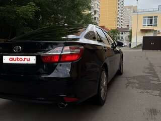 2017 Toyota Camry VII (XV50) Рестайлинг 2, чёрный, 2070000 рублей, вид 4