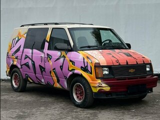 1992 Chevrolet Astro I, пурпурный, 550000 рублей, вид 4