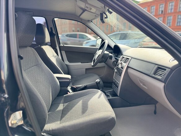 2011 Lada (ВАЗ) Priora I, чёрный, 499999 рублей - вид 17