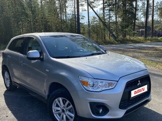 2013 Mitsubishi ASX I Рестайлинг, серебристый, 1200000 рублей, вид 2