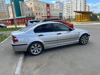2002 BMW 3 серии 320i IV (E46) Рестайлинг, синий, 570000 рублей, вид 3