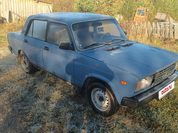2004 Lada (ВАЗ) 2107, синий, 90000 рублей