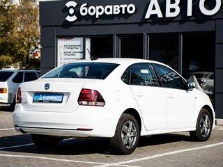 2019 Volkswagen Polo V Рестайлинг, белый, 1166000 рублей, вид 4