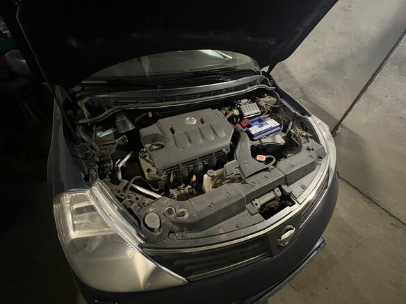 2008 Nissan Tiida I, синий, 700000 рублей - вид 7
