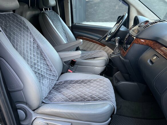 2012 Mercedes-Benz Viano Extralong L3 I (W639) Рестайлинг, чёрный, 2390000 рублей - вид 15