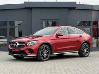 2017 Mercedes-Benz GLC Coupe 250 d I (C253), красный, 2950000 рублей, вид 3