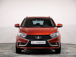 2018 Lada (ВАЗ) Vesta SW I, красный, 799777 рублей, вид 2