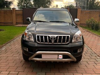 2005 Toyota Land Cruiser Prado 120 Series, чёрный, 1750000 рублей, вид 1