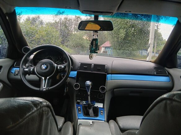 2001 BMW 3 серии 318i IV (E46), синий, 690000 рублей - вид 20