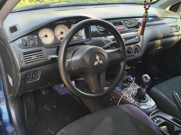 2006 Mitsubishi Lancer IX, синий, 340000 рублей - вид 5