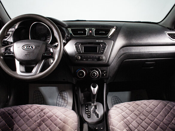 2012 Kia Rio 4-speed III, синий - вид 11