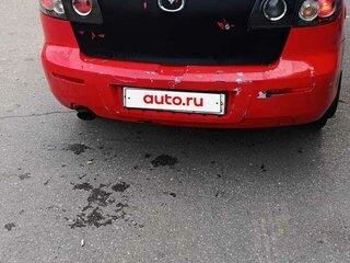 2006 Mazda 3 I (BK) Рестайлинг, красный, 300000 рублей, вид 1
