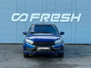 2022 Lada (ВАЗ) Granta I Рестайлинг, синий, 800000 рублей, вид 3