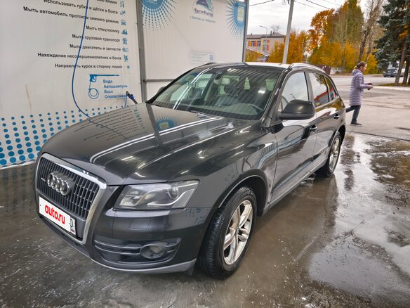 2011 Audi Q5 I (8R), чёрный, 1300000 рублей
