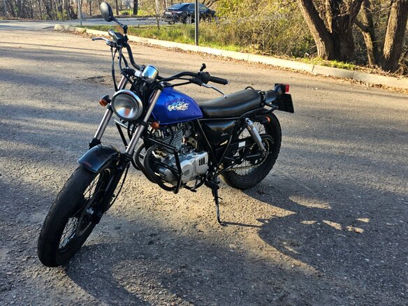 2001 Suzuki Grasstracker TU 250G, синий, 150000 рублей