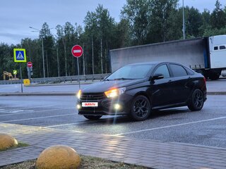 2021 Lada (ВАЗ) Vesta Sport I, чёрный, 1300000 рублей, вид 1