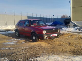 1990 Volkswagen Golf II, красный, 300000 рублей, вид 5