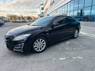 2011 Mazda 6 II (GH) Рестайлинг, чёрный, 1050000 рублей, вид 2