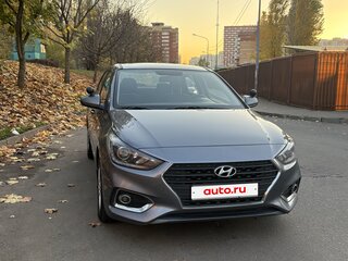 2019 Hyundai Solaris II, серый, 1450000 рублей, вид 3