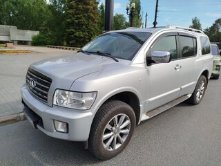2009 Infiniti QX56 I Рестайлинг, белый, 1650000 рублей, вид 1