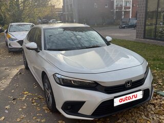 2021 Honda Civic XI, белый, 2600000 рублей, вид 1