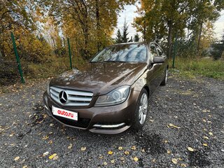 2012 Mercedes-Benz C-Класс 180 III (W204) Рестайлинг, коричневый, 1400000 рублей, вид 1
