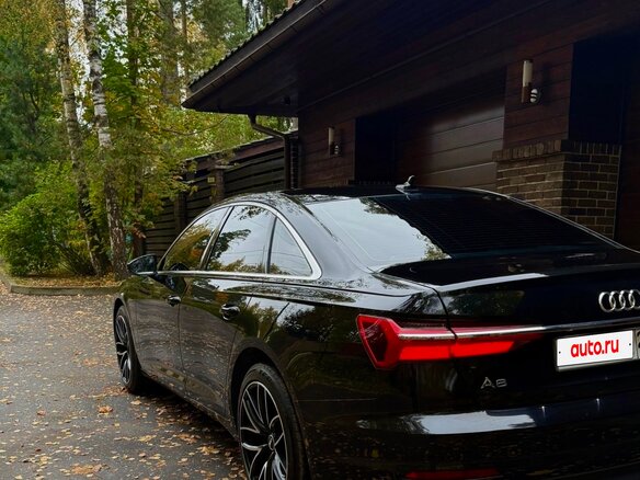 2021 Audi A6 40 TDI V (C8), чёрный, 2750000 рублей - вид 2