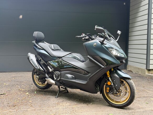 2023 Yamaha TMAX, зелёный, 1545000 рублей - вид 8