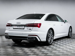 2022 Audi A6 45 TFSI V (C8), белый, 4599000 рублей, вид 5