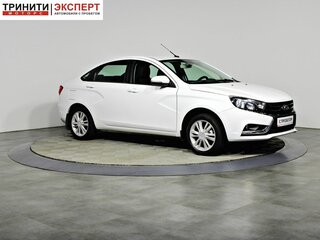 2019 Lada (ВАЗ) Vesta I, белый, 997000 рублей, вид 3