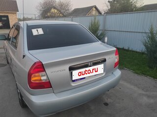 2005 Hyundai Accent ТагАЗ II, серебристый, 350000 рублей, вид 3