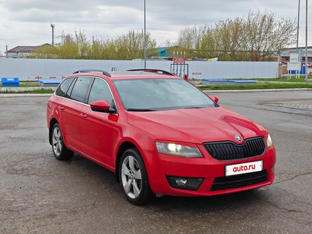 2014 Skoda Octavia III (A7), красный, 1550000 рублей, вид 2