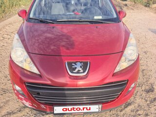2009 Peugeot 207 I Рестайлинг, красный, 330000 рублей, вид 3