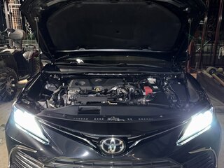 2023 Toyota Camry VIII (XV70) Рестайлинг, чёрный, 4200000 рублей, вид 3