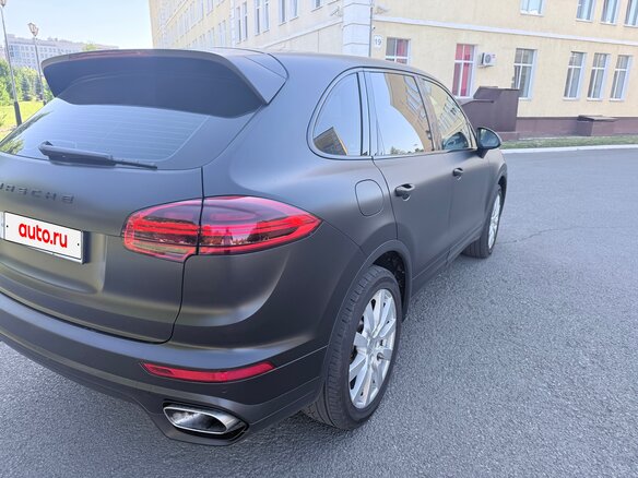 2015 Porsche Cayenne Diesel II Рестайлинг (958), чёрный - вид 6