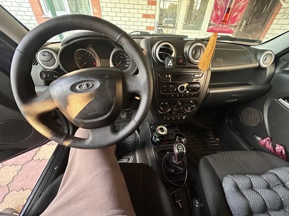 2016 Lada (ВАЗ) Granta I, синий, 570000 рублей - вид 6