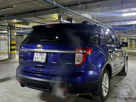 2012 Ford Explorer V, синий, 1650000 рублей, вид 4