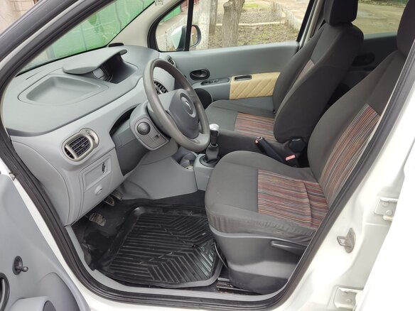 2008 Renault Modus Grand I Рестайлинг, белый, 460000 рублей - вид 9