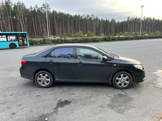 2007 Toyota Corolla X (E140, E150), чёрный, 490000 рублей, вид 2