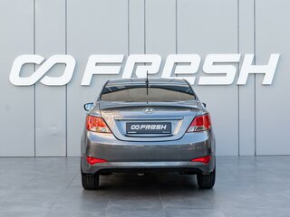 2016 Hyundai Solaris I Рестайлинг, серый, 1030000 рублей, вид 4