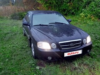 2006 Kia Magentis I Рестайлинг, чёрный, 245000 рублей, вид 3