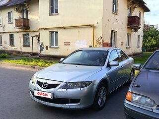 2006 Mazda 6 I (GG) Рестайлинг, серебристый, 330000 рублей, вид 1
