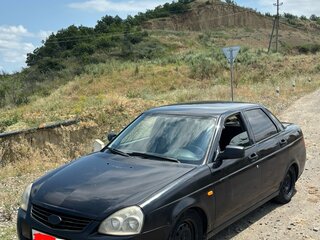 2008 Lada (ВАЗ) Priora I, чёрный, 260000 рублей, вид 1